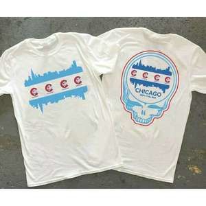 John Mayer Bob Weir Chicago Wrigley Field Tour 2021 2 Sided T Shirt